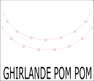 ghirlande pom pom
